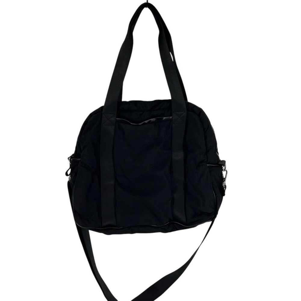 Isaac Mizrahi Women's Black Tote Bag with Removable Shoulder Strap Medium